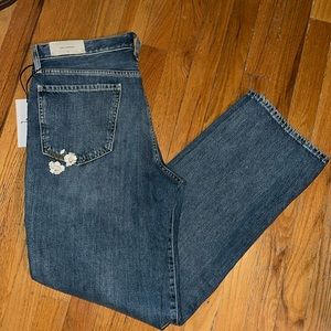 7 for all mankind easy straight jeans